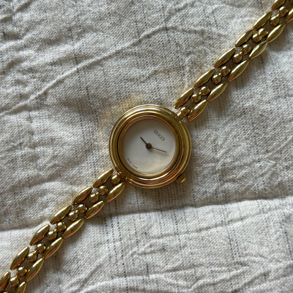 Gucci Gold Bezel Women's Watch